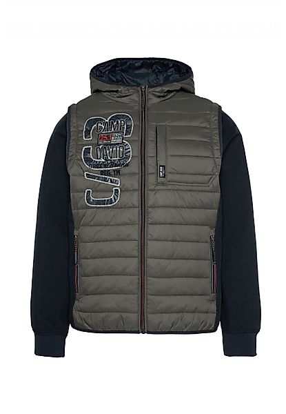 CAMP DAVID Steppjacke Jacke halb Stepp- günstig online kaufen