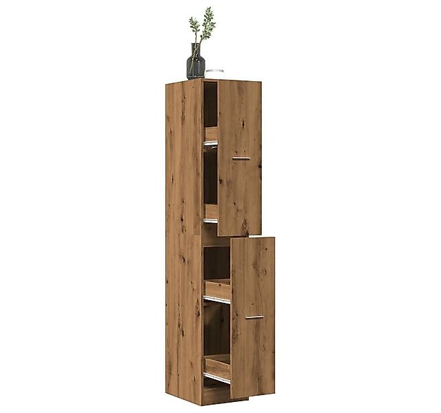 vidaXL Aktenschrank 30 x 41 x 1745 cm Apothekerschrank Artisan-Eiche 30x41x günstig online kaufen