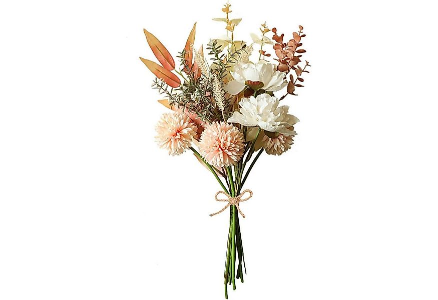 Kunstblumenstrauß Kunstblumen Künstliche Pflanzen Blumen Deko Hortensien Se günstig online kaufen