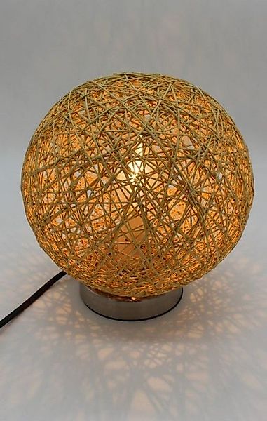 Luna24 simply great ideas... Tischleuchte Tisch Kugelleuchte "Natur" Tischl günstig online kaufen