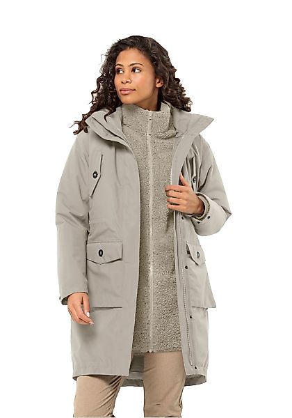 Jack Wolfskin 3-in-1-Funktionsmantel "EISWALD 3IN1 PARKA W", Wärmend, windd günstig online kaufen
