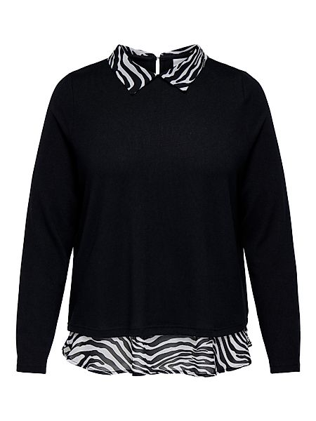 ONLY CARMAKOMA Blusenshirt CARALBA LS MIX günstig online kaufen