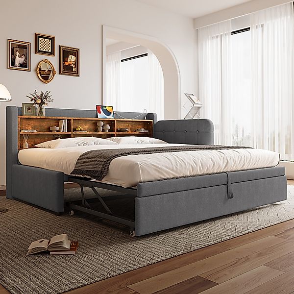 REDOM Schlafsofa Funktionsbett, mit Ausziehbett 180x200 günstig online kaufen