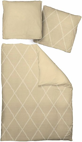 Adam Bettwäsche "Casket Valdelana light" 2 Stk. tlg. aus 100 % Bio-Baumwoll günstig online kaufen