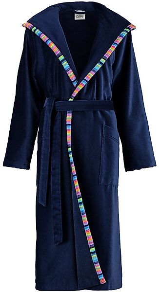 Cawö Home Damenbademantel Damen Bademantel mit Kapuze, midi, Baumwollmischu günstig online kaufen