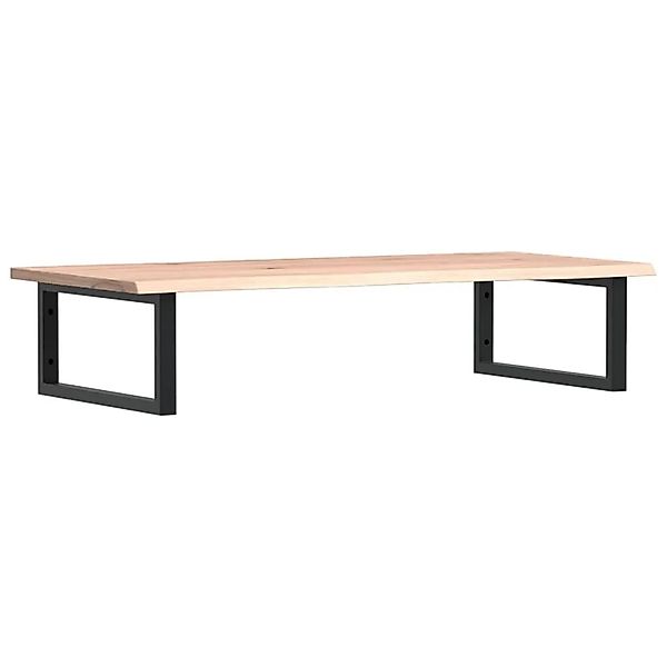 vidaXL Waschtischplatte mit Halterung Stahl und Massivholz Eiche 3302601 günstig online kaufen