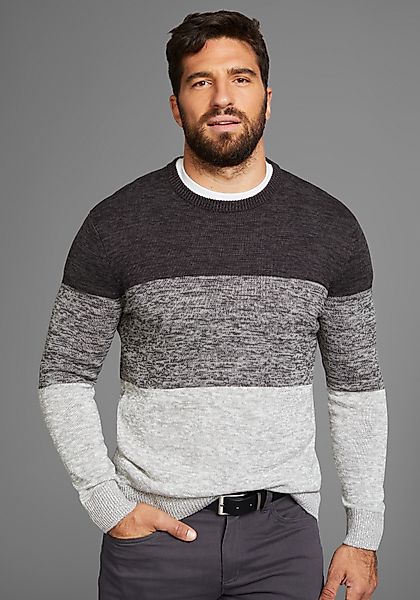Man's World Rundhalspullover Bis Größe 5 günstig online kaufen