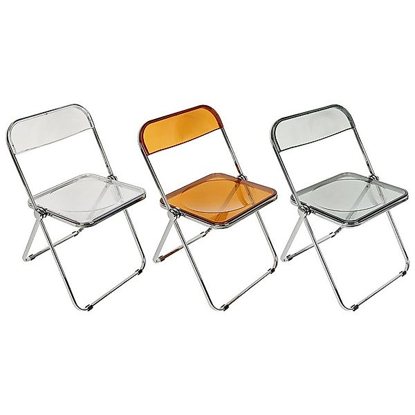 JEOBEST Klappstuhl Acryl Transparent Stuhl, (Stück, günstig online kaufen