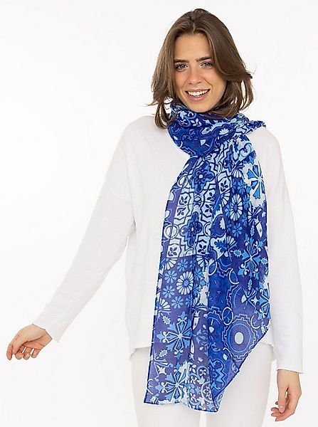 Zwillingsherz Schal "Mosaik", klassisches Muster, transparent günstig online kaufen