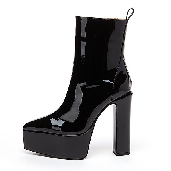 Giaro STASH BLACK SHINY Plateaustiefelette 14cm günstig online kaufen