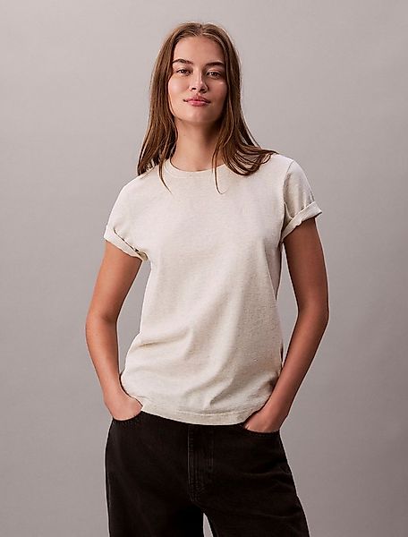 Calvin Klein Jeans T-Shirt SS MONOGRAM CREW TEE Mit Rundhalsausschnitt günstig online kaufen