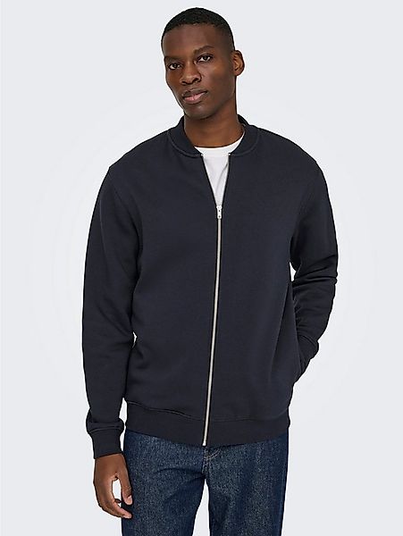 ONLY & SONS Sweatshirt ONSCERES REG ZIP BOMBER JCK NOOS günstig online kaufen