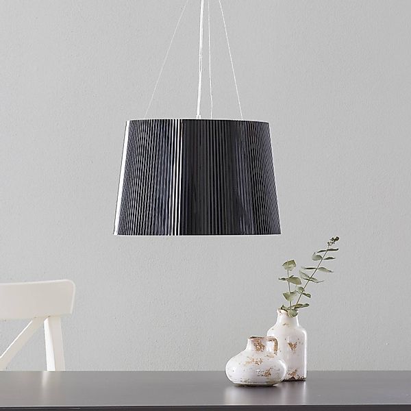 Kartell Gè - LED-Pendellampe, schwarz-golden günstig online kaufen
