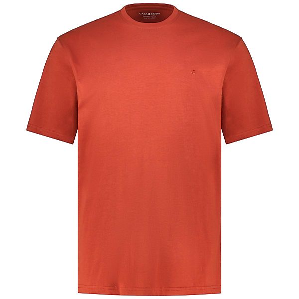 CASA MODA T-Shirt aus Baumwolle Farbe orange Größe: 6XL günstig online kaufen