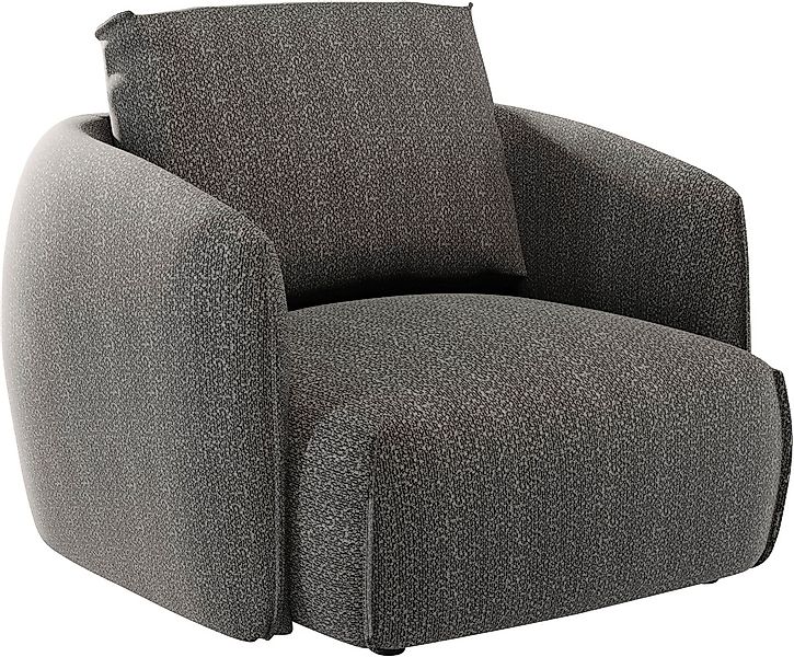 TRENDMANUFAKTUR Sessel "Shawn, Loungesessel, Designsessel mit elegant gesch günstig online kaufen