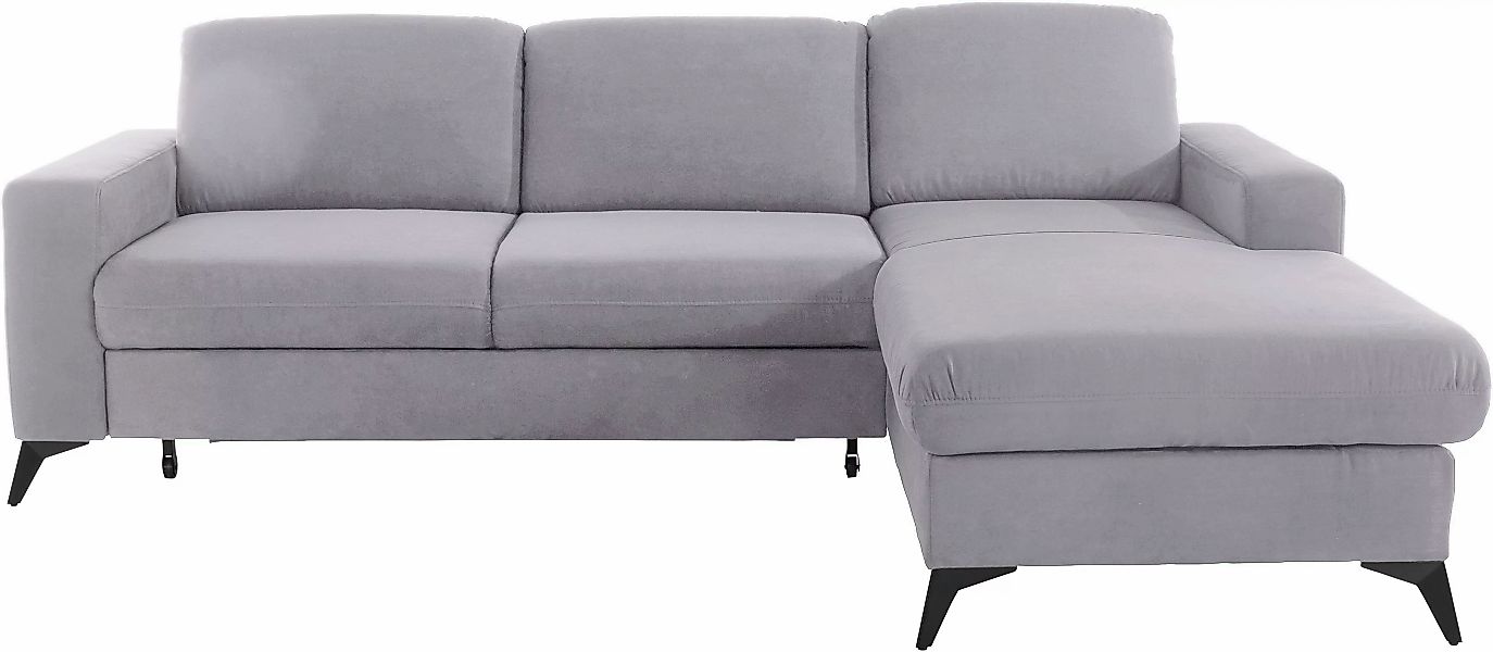 Places of Style Ecksofa »Lolland L-Form«, Wahlweise mit Bettfunktion und Be günstig online kaufen
