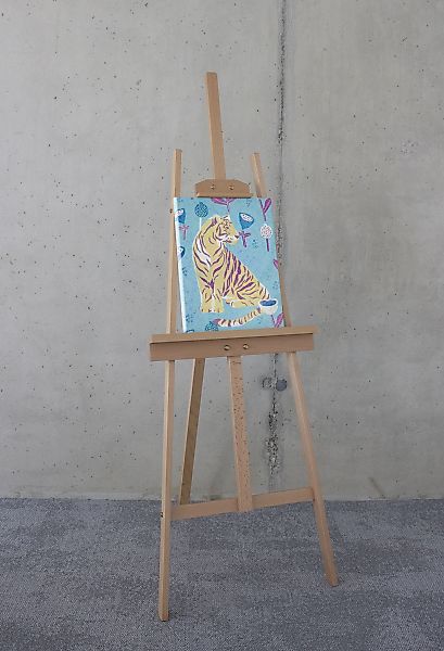 Komar Leinwandbild "Vegan Tiger - Größe 30 x 40 cm", Natur, (1 St.), Keilra günstig online kaufen