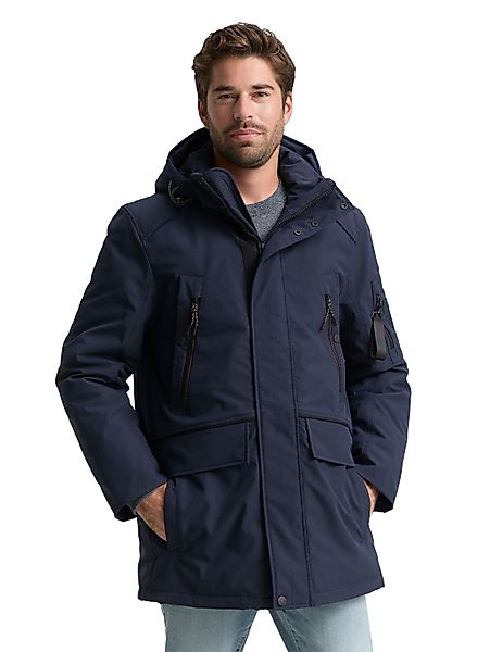 TOM TAILOR Funktionsmantel mit Logo Anhänger günstig online kaufen