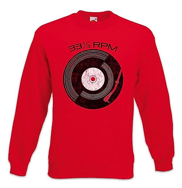Urban Backwoods Sweatshirt Record 33 RPM Sweatshirt Schallplatte Club Disco günstig online kaufen