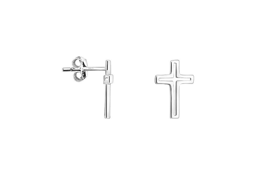 Sofia Milani Paar Ohrstecker Kreuz, 925 Silber Damen Schmuck - E1837 günstig online kaufen