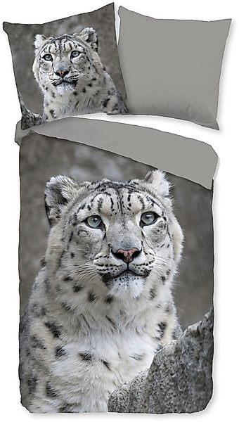 good morning Wendebettwäsche "Chief" 2 Stk. tlg. Biber, 135x200, Winter, Wa günstig online kaufen