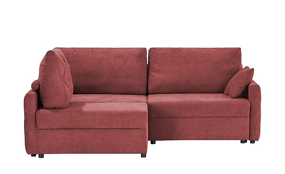 switch Ecksofa  Mini - rot - 75 cm - Polstermöbel > Sofas > Ecksofas - Möbe günstig online kaufen