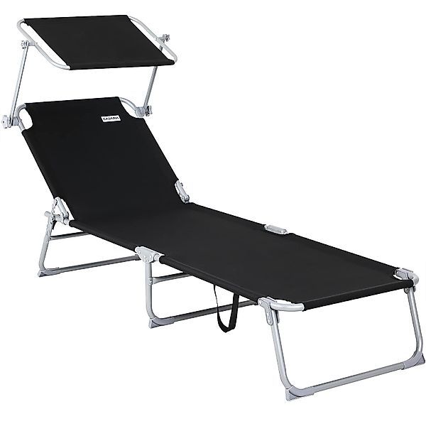 Casaria Gartenliege Hawaii, Sonnenliege Klappbar mit günstig online kaufen