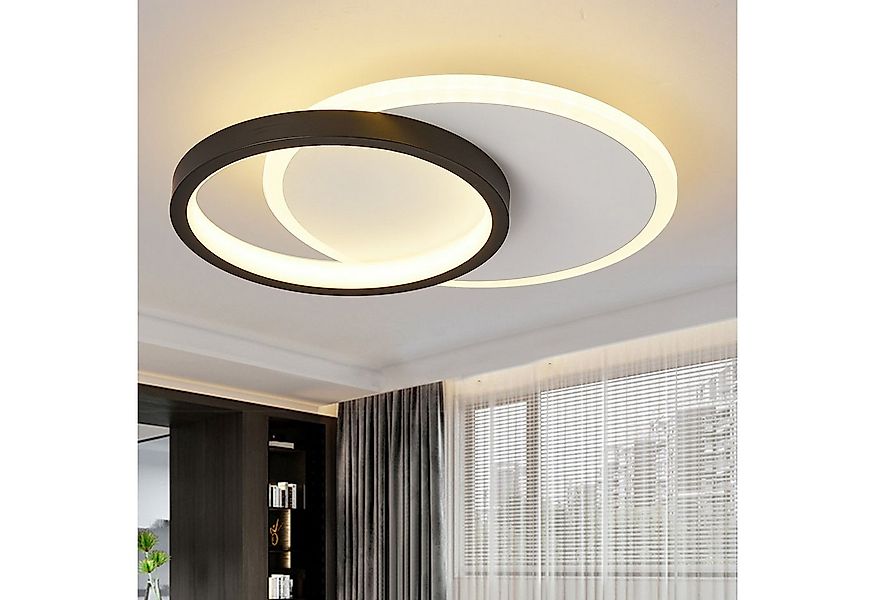 style home LED Deckenleuchte 24W Deckenlampe Metall Lampe Warmweiß 3000K, L günstig online kaufen