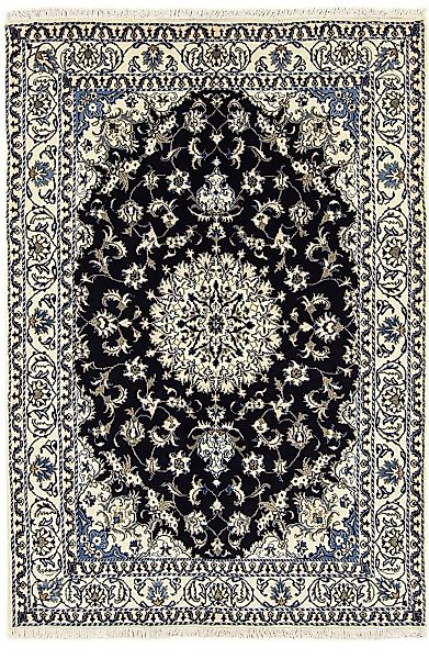 morgenland Orientteppich »Perser - Nain - 234 x 168 cm - dunkelblau«, recht günstig online kaufen
