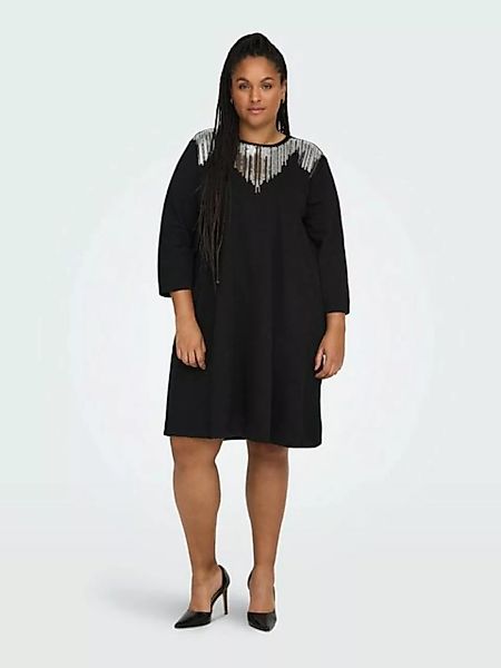 ONLY CARMAKOMA Jerseykleid CARGENEVA 3/4 BLING DRESS JRS günstig online kaufen