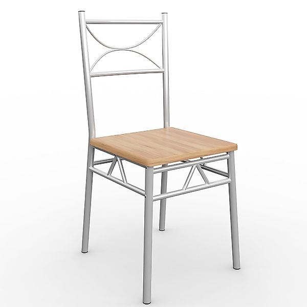 Casaria Essgruppe Paul, (5-tlg), Esstisch mit günstig online kaufen