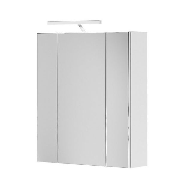 Inn.Furn Badezimmerspiegelschrank Leon (Badschrank in weiß, 60 x 70 cm) 3-t günstig online kaufen