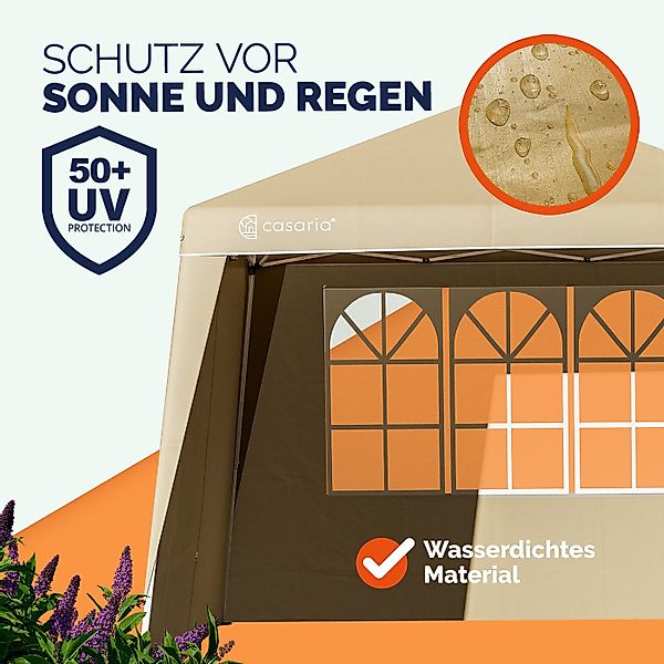 Casaria Pavillon, 2er Set Seitenwände für günstig online kaufen