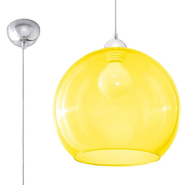 Sollux Lighting Hängeleuchte Ball Weiß günstig online kaufen