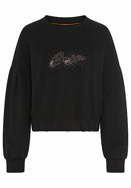 BOSS ORANGE Sweatshirt "Easton Premium Damenmode", mit Rundhals, Logoapplik günstig online kaufen