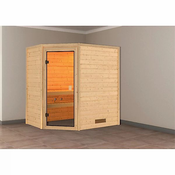 Karibu Sauna Jella Natur günstig online kaufen