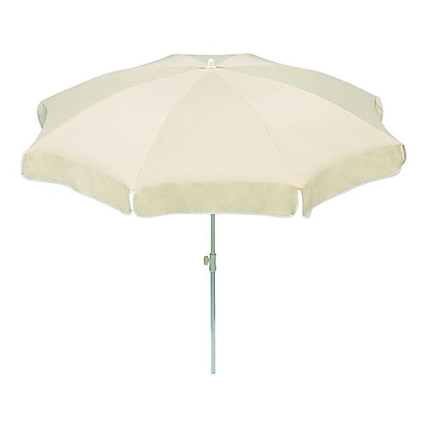 Schneider Balkonschirme Ibiza Ø 200 cm Natur mit Push-Up Mechanik günstig online kaufen