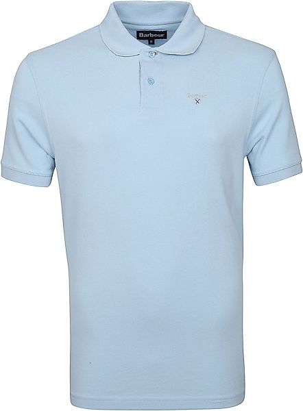 Barbour Basic Pique Poloshirt Hellblau - Größe XXL günstig online kaufen