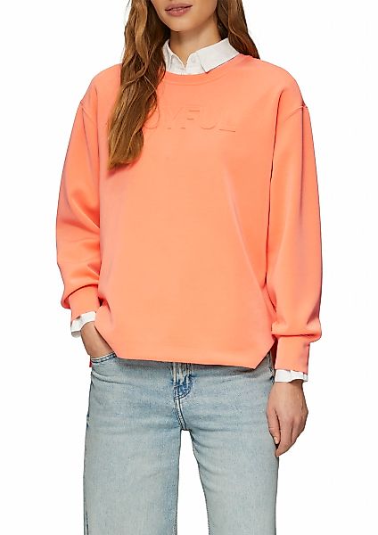 s.Oliver Sweatshirt, mit Schriftzug günstig online kaufen