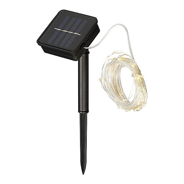 CEPEWA LED-Lichterkette, 50-flammig, Kupferdraht SOLAR, LED, günstig online kaufen