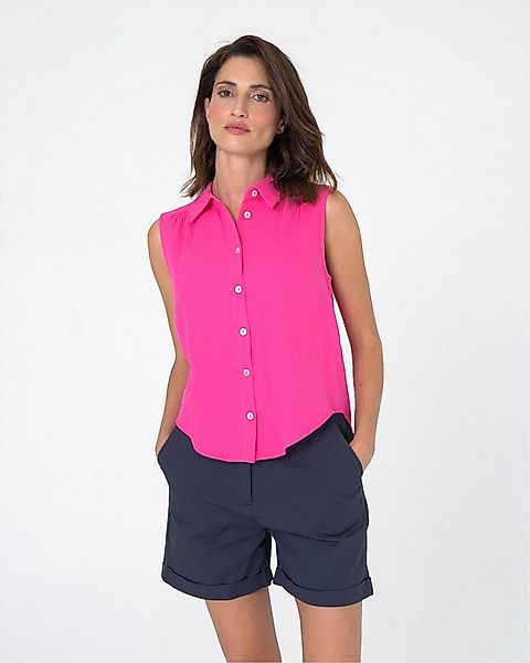 freshlions Klassische Bluse Ruth (1-tlg) im ärmellosen Design günstig online kaufen