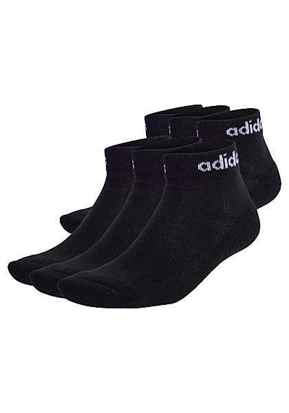adidas Originals Kurzsocken "Socken Linear Cushioned Ankle 6er Pack" günstig online kaufen