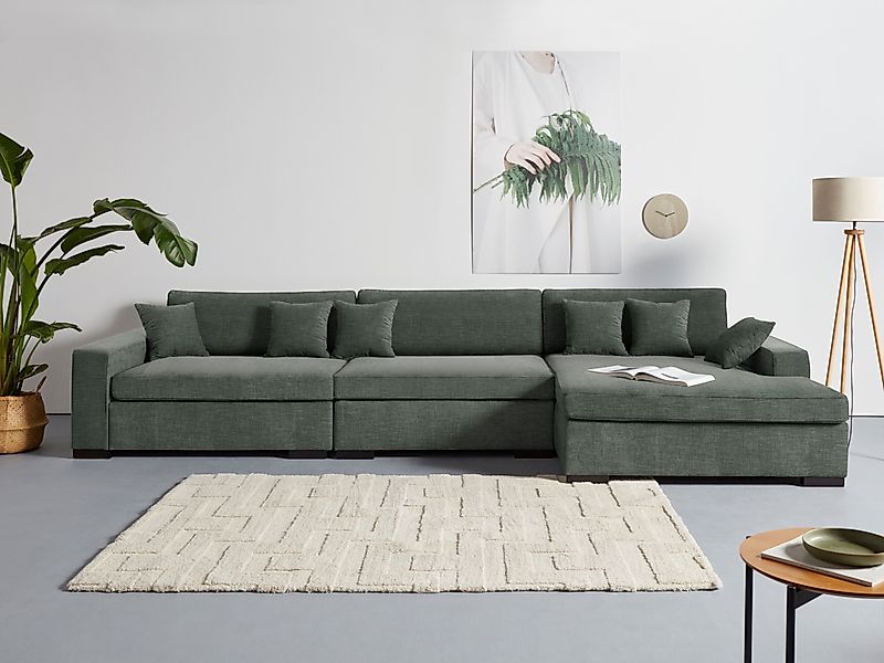 Home affaire Sofa-Eckelement Skara XXL L-Form, günstig online kaufen