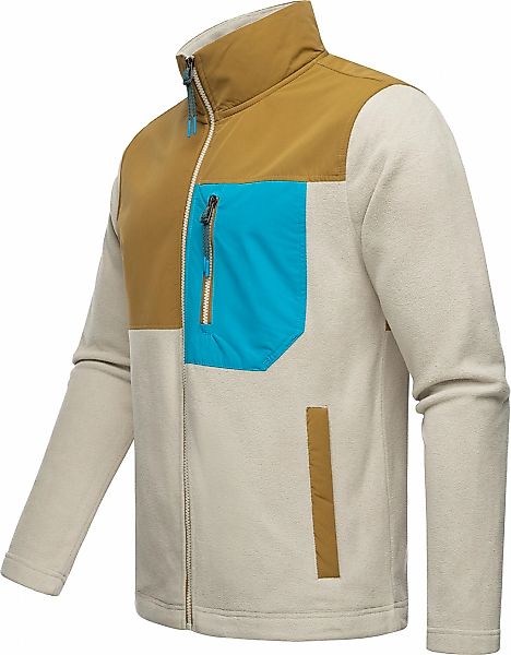 Ragwear Fleecejacke Flettcher Herren Basic Plüschjacke günstig online kaufen