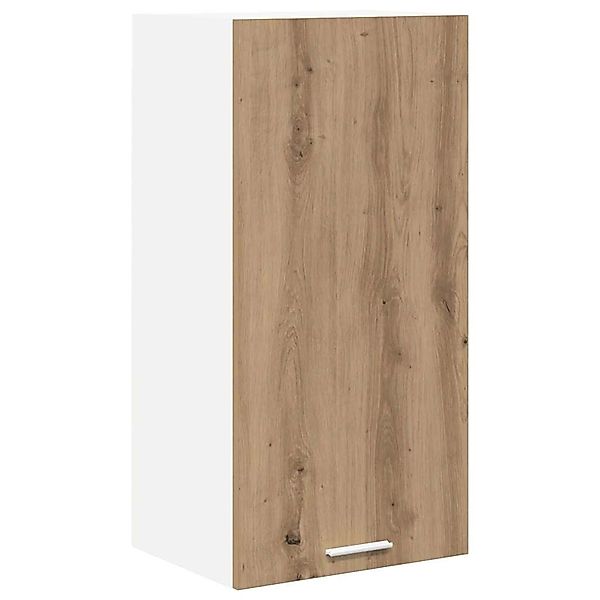 vidaXL Hängeschrank Riga Artisan-Eiche und Weiß 40 x 31 x 80 cm 884265 günstig online kaufen