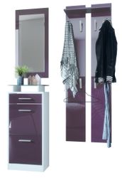 Vladon Garderoben-Set Loret V2, (Garderobe Set günstig online kaufen