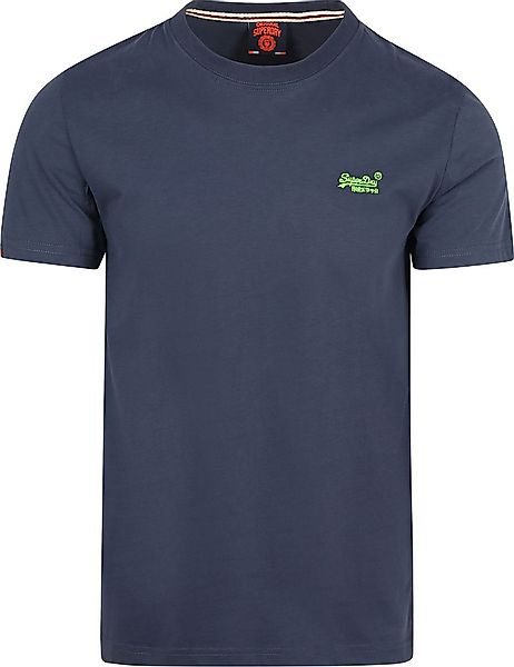 Superdry Essential T-Shirt Navy - Größe L günstig online kaufen