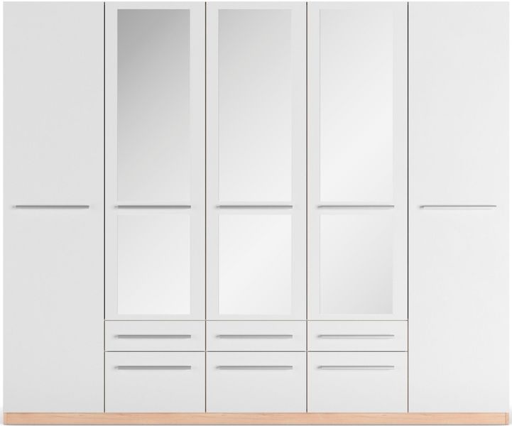 priess Kleiderschrank "Schrank Garderobe Wäscheschrank Barcelona in 5 Breit günstig online kaufen