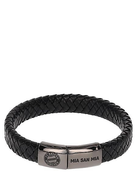 FC Bayern München Pins FC Bayern München Lederarmband I Herren Schwarz I Fu günstig online kaufen