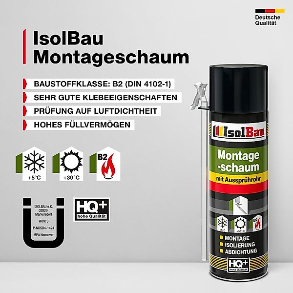 None Montagekleber Montageschaum 2 Dose 500 günstig online kaufen